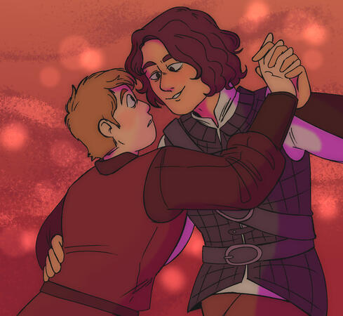 Art by @fluffyselfships on tumblr